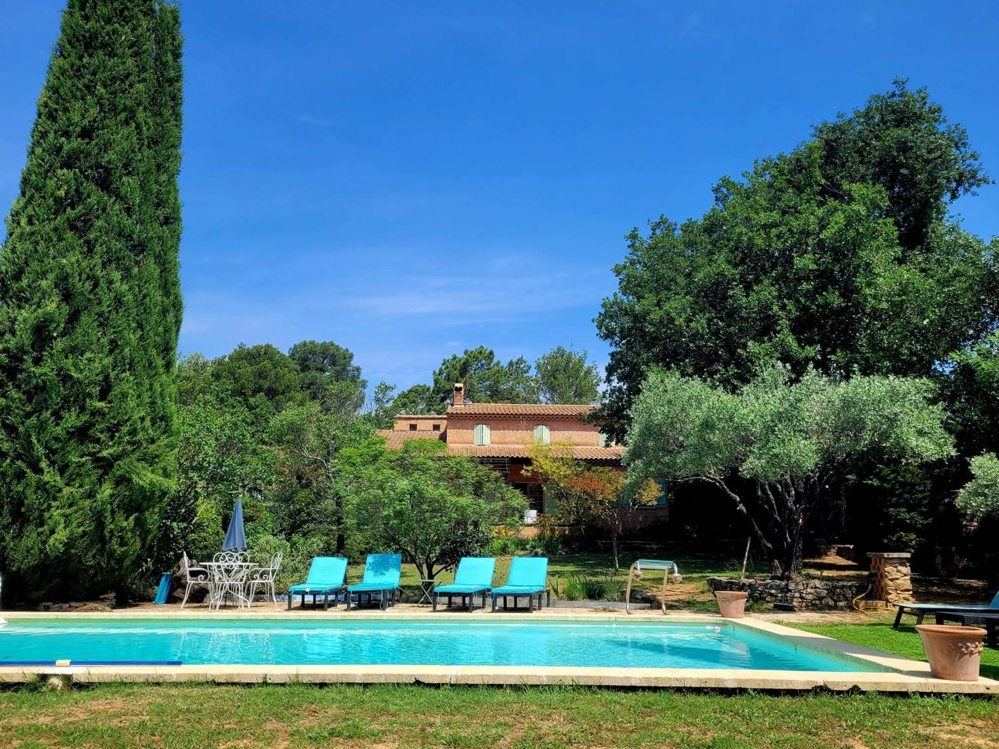 Joli Mas "Reve De Lune" En Plein Coeur Du Luberon Roussillon  Exterior photo