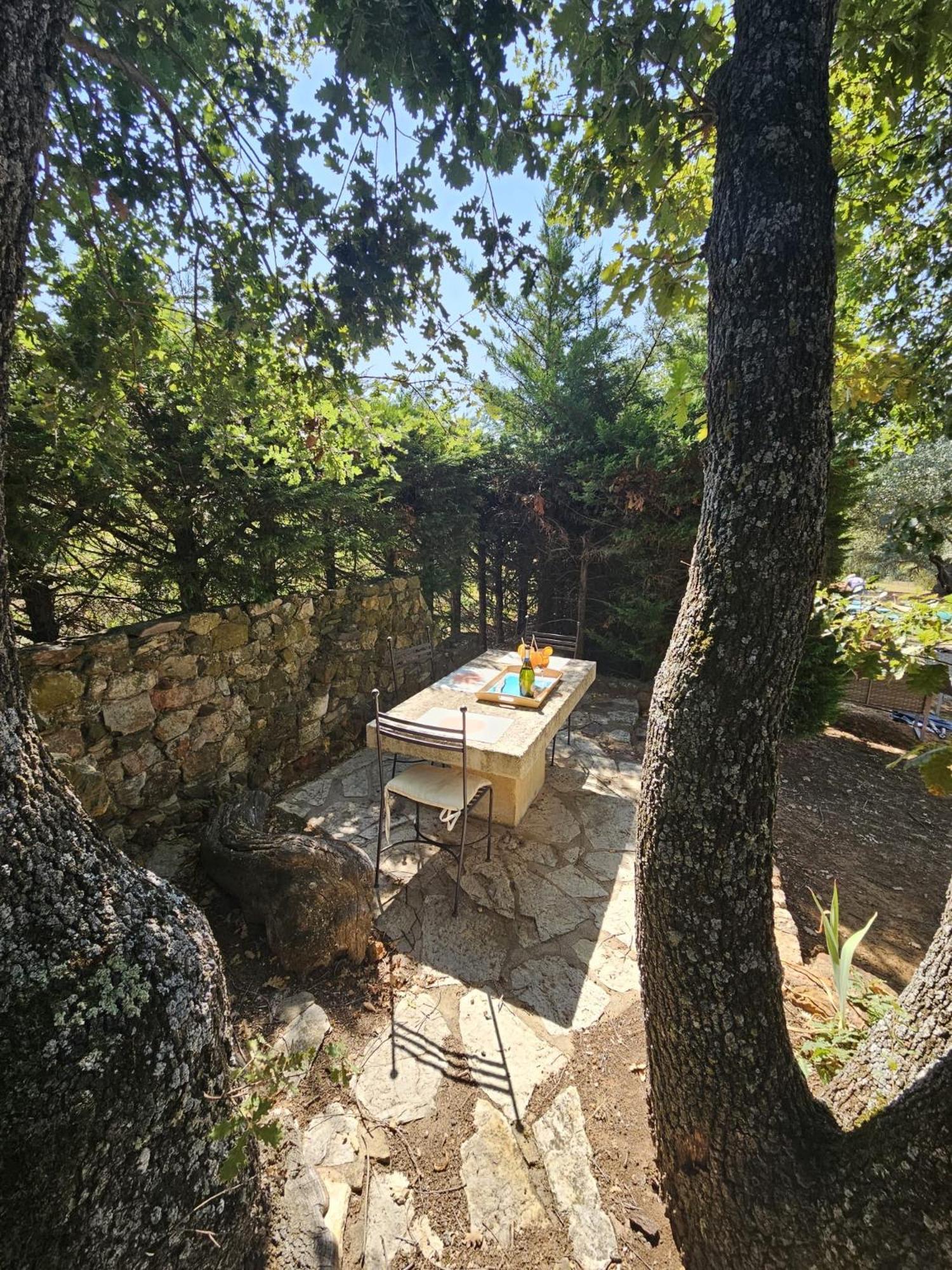 Joli Mas "Reve De Lune" En Plein Coeur Du Luberon Roussillon  Exterior photo